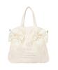 Organza Double Ribbon Tote F Tote 08001142800 2-Way Bag, Ivory, Bag,