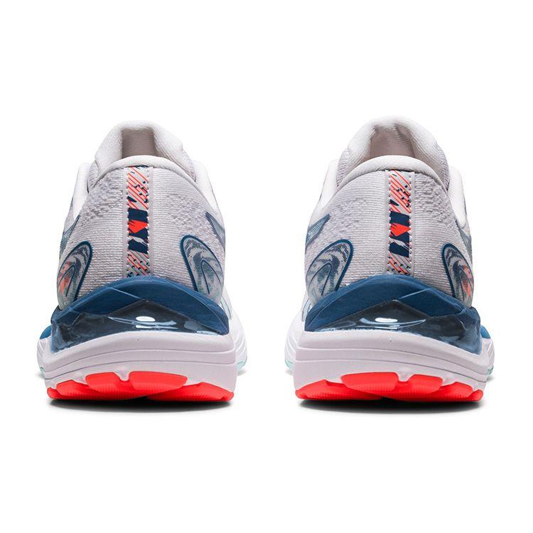 Asics Women's Gel-Cumulus 23 White Grey Floss Running Shoes 1012B159-960