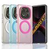 For POCO X7 Pro Candy Color Magnetic Matte Phone Case For POCO X7 M6 F6 X6 Pro Translucent Cover For POCO X6 Pro Shockproof Case
