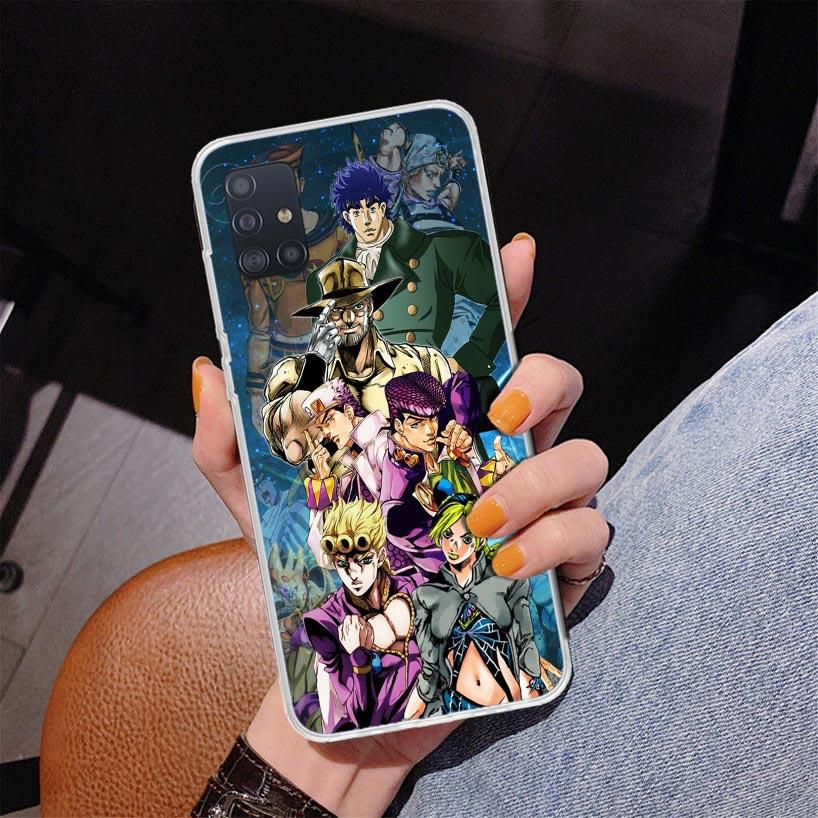 Alle JoJo's Bizarre Adventure Handyhüllen für Samsung Galaxy A52 A32 A22 A12 A51 A31 A50S A30S A20S A10S Note 20 Ultra 10 Plus S10