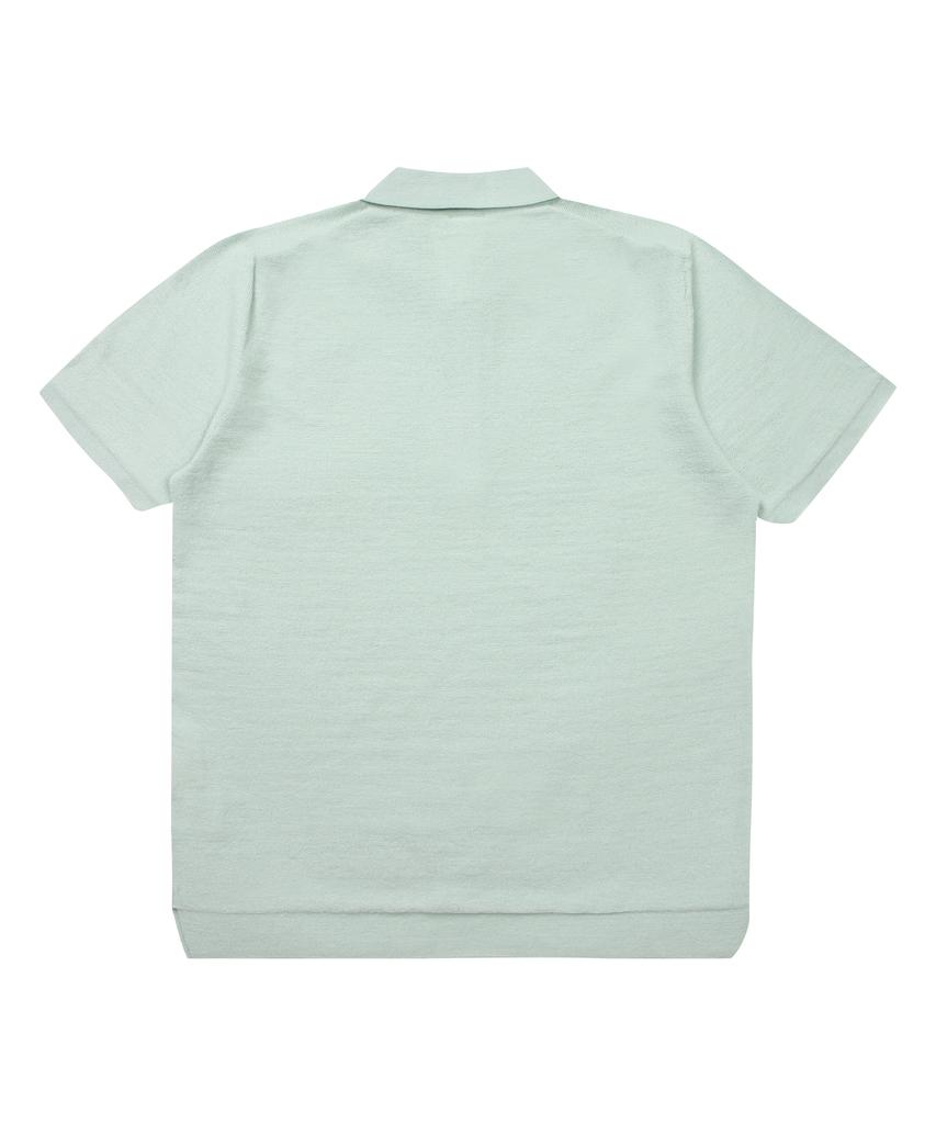 SOLEW Premium Polo Sweater_Light Green