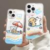 Applicable To Apple 11 Mobile Phone Case New Female Iphone11pro Transparent 11/11promax Couple Cute Puppy