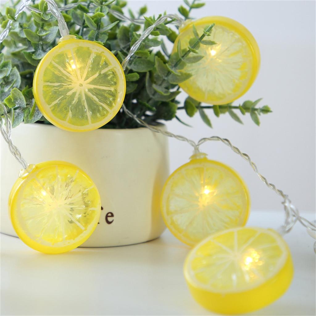 String Lights Battery Powered, Decor String Lights Party String Lights Decorative String Lights Led Slice String Lights