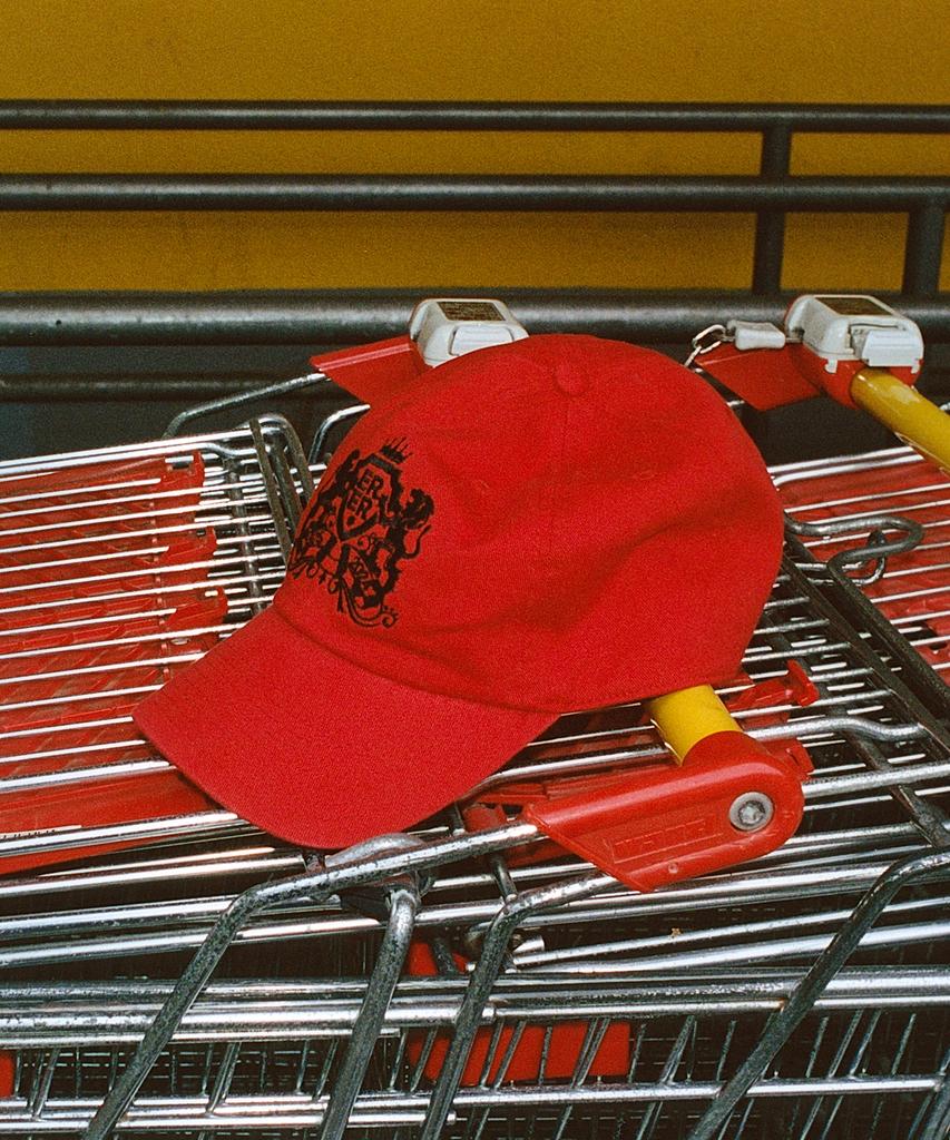 ERER Erer Iconic Embroidery Cap Red