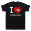 I Love Stegosauruses Stegosaurus Dinosaur Lover Extinct Mens And Womens T-Shirt