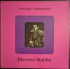 LP Record MARIANO STABILE  Lebendige Vergangenheit  Mariano S LV288 Lebendige Verga 1999 Austria Classical Used