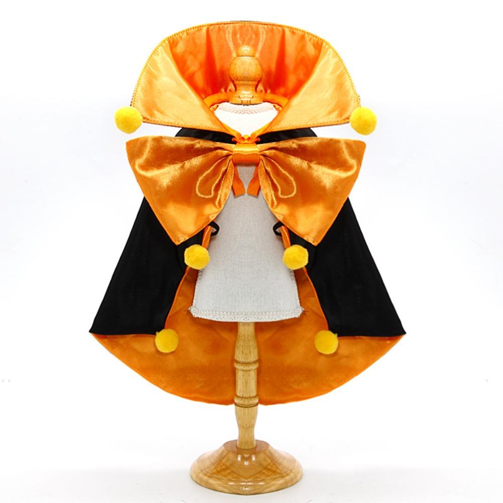 Cosplay Pet Halloween Costumes Breathable Small/Medium/Large Dog Halloween Costumes Lightweight Knight Style Cat Magic Cloak