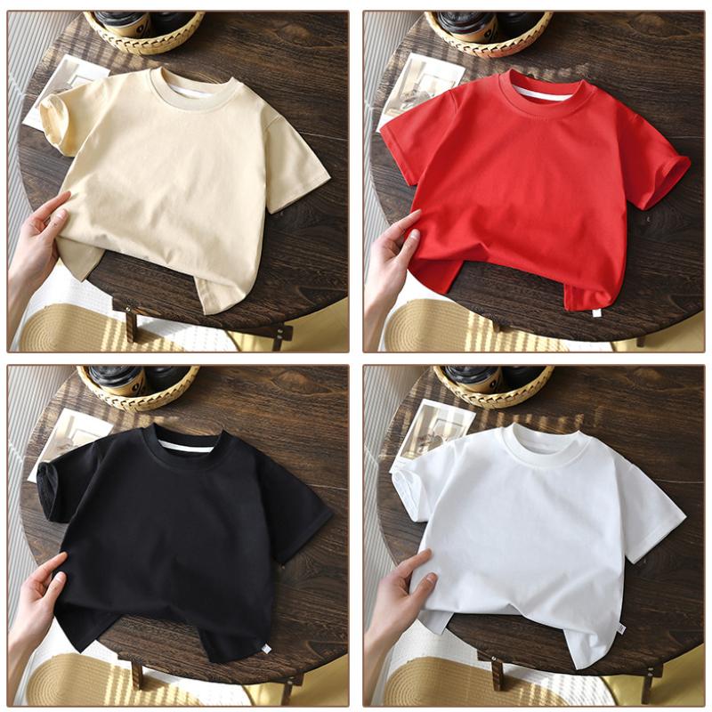 Kinder T-Shirt Weich Atmungsaktiv Sommer Lässig Oberteil T-Shirt Mädchen Sommer Babykleidung