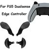 4 ks náhradních zadních pádel pro PS5 Dual Sense Edge Controller Zadní díly, vyměnitelné kovové zadní pro PS5 Dual Sense Controller