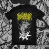 Unisex Short Sleeve Crew Neck Cotton T Shirt Blood Incantation "Shoggoth Tour 2023"