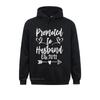 Befördert zum Ehemann Est bald Ehemann sein Geschenke Hoodie Langarm-Kapuzenpullis Herbst-Studenten-Sweatshirts Lustige Sportbekleidung Neueste