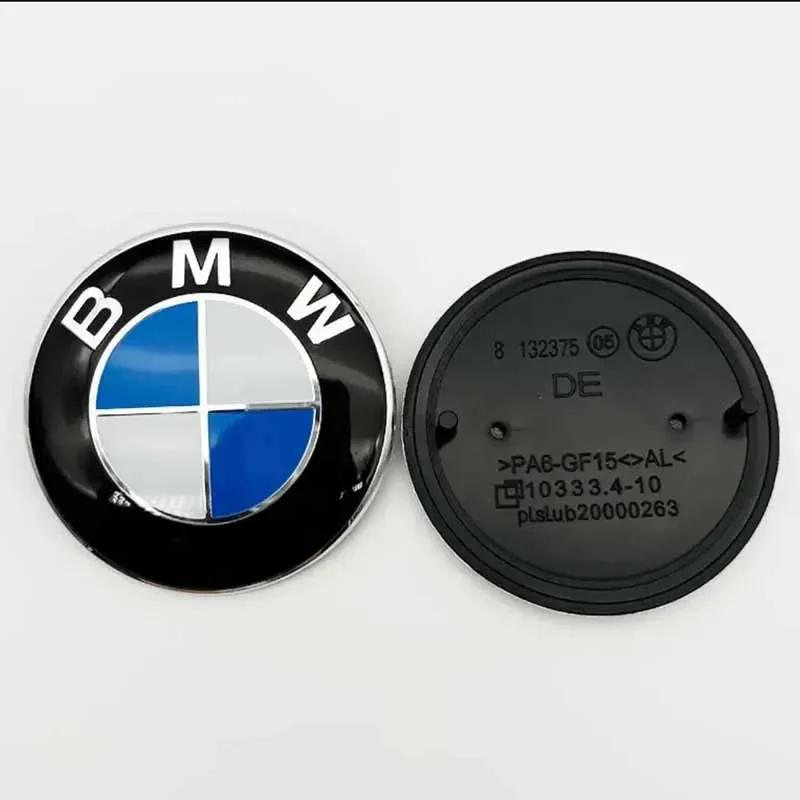 74mm/82mm Bmw Group Car Hood Logo BMW E36 E46 E53 E90 E60 E61 E93 E87 X1 X2 X3 X5 X6 F30F1Z3Z4X1 X5M2 M3M4 M8 Trunk Logo.