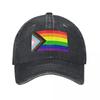 Progress Pride Flag Baseball Cap Trucker Hat Hat Unisex Hood Visor Womens Beach Unisexs
