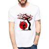 Japan Anime Naruto T-shirt Cartoon Print Uchiha Kakashi Hatake Naruto T-shirt Summer Short Sleeve
