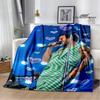 Singer H-Harry-Styles Printed Blanket Picnic Blankets Flange Warm Blanket Soft and Comfortable Blanket Bed Linings Birthday Gift