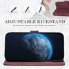 Protective Case - BOOLING - for Samsung Galaxy A52 4G-5G/A52s 5G - PU Leather - Red - Hands-free Stand