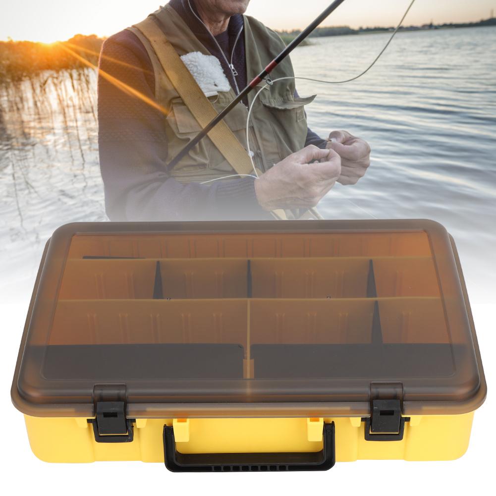 Single Layer Lure Suitcase Plastic Storage Box Large Capacity Tool Cabinet Sea Fishing Tackle