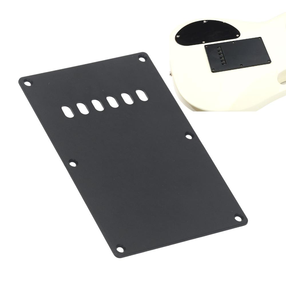 Plastic Material Tremolo Cover Plate Black Color Guitar Accessories Kit  For Electric Guitar