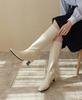 Lilyshoe Larry Long Boots - Ivory