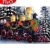 Diamond Painting Train Kit Christmas Gift Full Square Diamond Embroidery Winter Mosaic Cross Stitch Landscape Wall Art