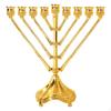 9 Branch Hanukkah Menorah Chanukah Decoration Home Accessories Sturdy Traditional