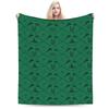 W-Wicked 2 Muzikale Film Glinda Elphaba Deken Zacht Nieuwigheid Pluche Plaid Deken Voor Jongen Meisje Bank Stoel Cover