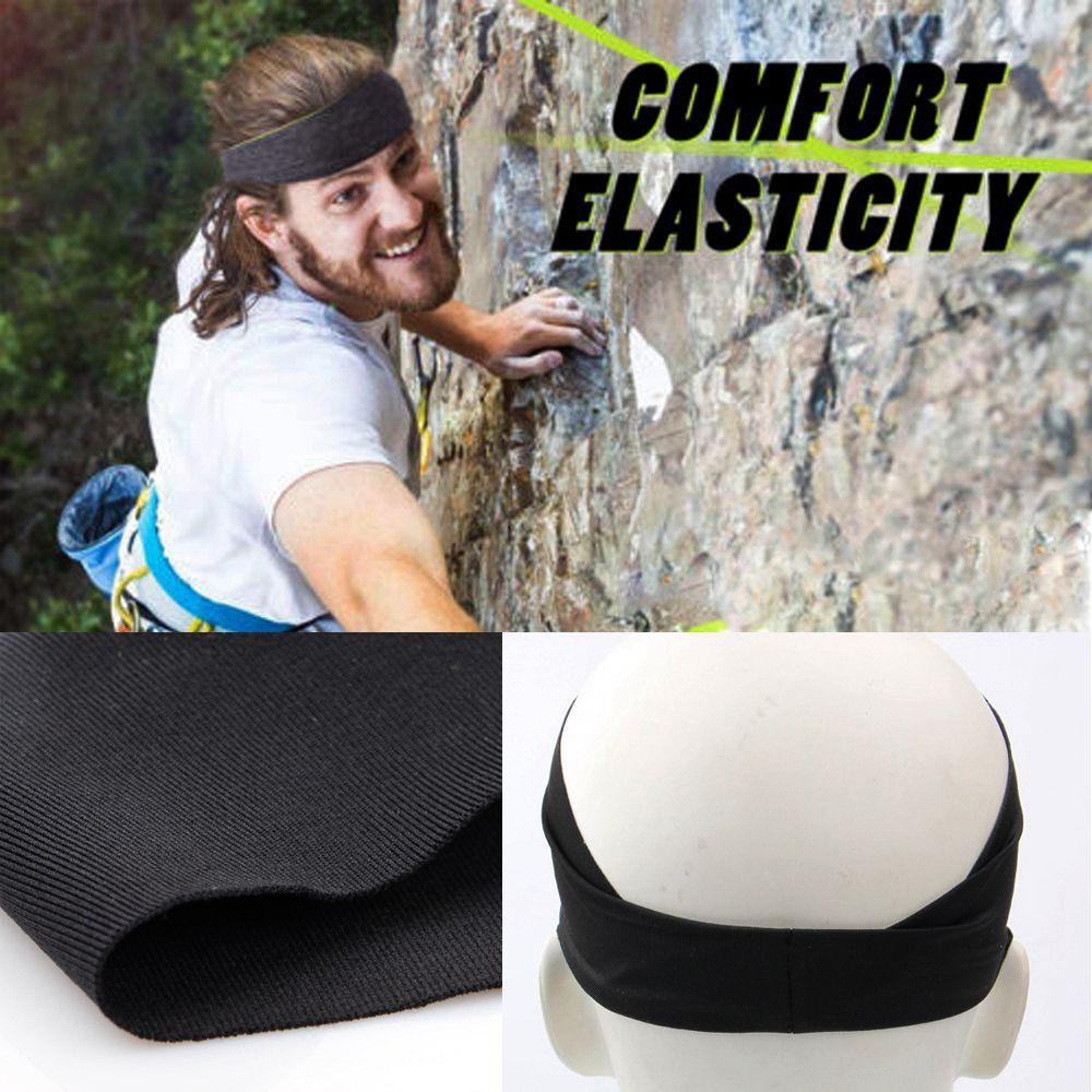 Damen/Herren Sport Schweißband Ultra-dünn Laufen Sport Haarband Turban Elastisch Yoga Stirnband