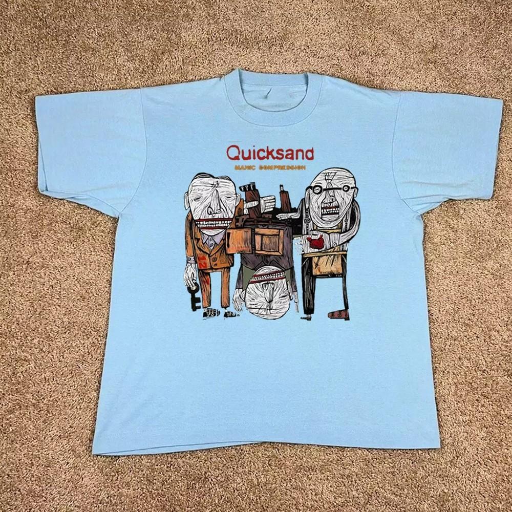 Quicksand Manic Compression Short Sleeve T Shirt Full Size S5XL Unisex T-Shirt