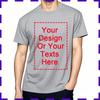 Tailor Made Men Tshirt Add Your Message Here Premium Cotton Comfortable Unisex Tee Shirt Fashion Summer Top unisex tshirts