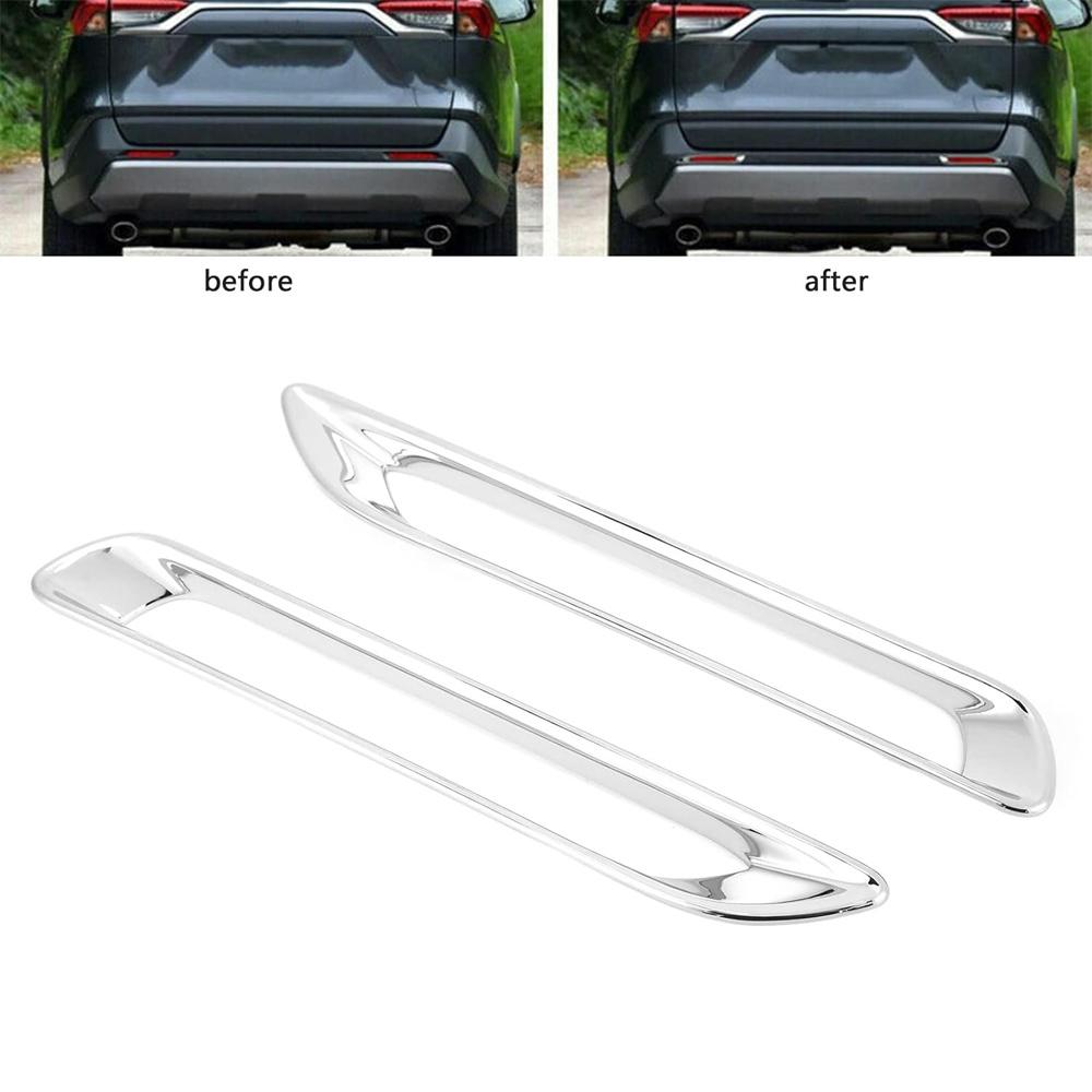 Cache de lampe de feux de brouillard arrière Garniture de cadre Accessoires Pour Toyota RAV4 2019-2023