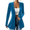 Damenmode Langarm Freizeit-Strickjacke für den Arbeitsweg