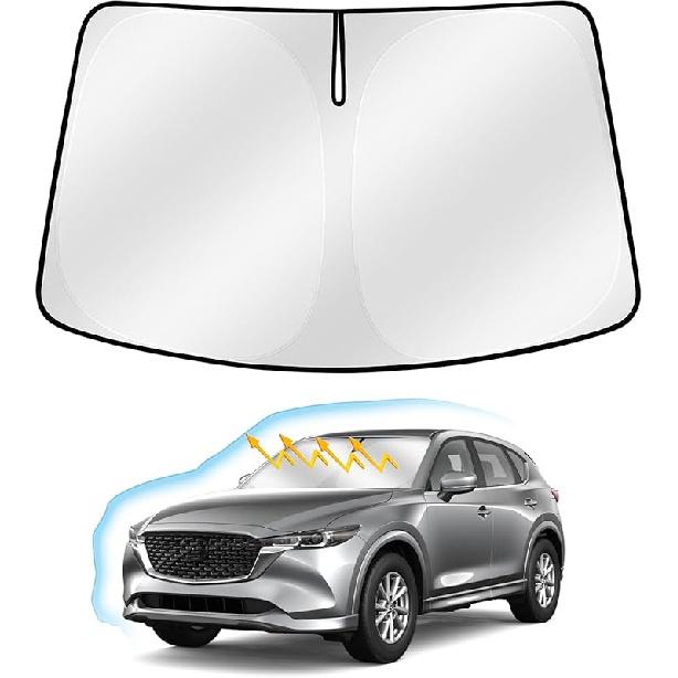 Windshield Sun Shade For Subaru Outback -2025, Upgraded Nano Materials Front Window Shade Cover For Outback 2024 2025, Foldable Sun Shield