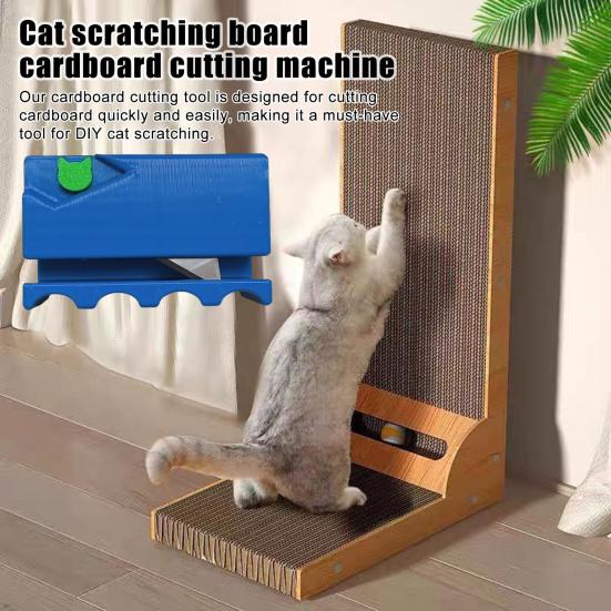 Cardboard Cutter for Cat Scratchers DIY Cat Scratching Board Cardboard Stripping Tool Handheld Cardboard Cutting Machine for Cat Lover