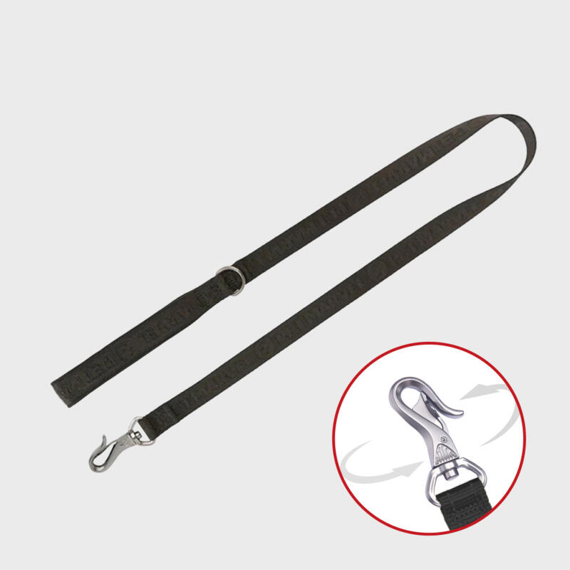 Jacquard Dog Leash (Gray L)