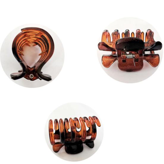 8 Pezzi Moda Donna Artiglio Resina Fermagli per Capelli Pinza Porta Coda di Cavallo Donna Accessori per Capelli