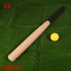 Bērnu beisbola nūja un bumbiņa 21/24 collas viegla droša rotaļlieta Eva softbola nūja beisbola nūja iekštelpu āra mācību spēles spēlēšanai
