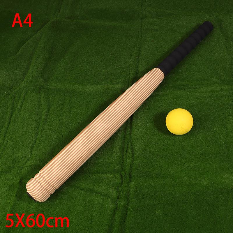 Bērnu beisbola nūja un bumbiņa 21/24 collas viegla droša rotaļlieta Eva softbola nūja beisbola nūja iekštelpu āra mācību spēles spēlēšanai