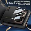 Ultra-thin Anti-scratch Plastic Case for Samsung Galaxy Z Fold 8 Wide Screen Glass Restored Thickness Cover for Galaxy Z Fold8 C