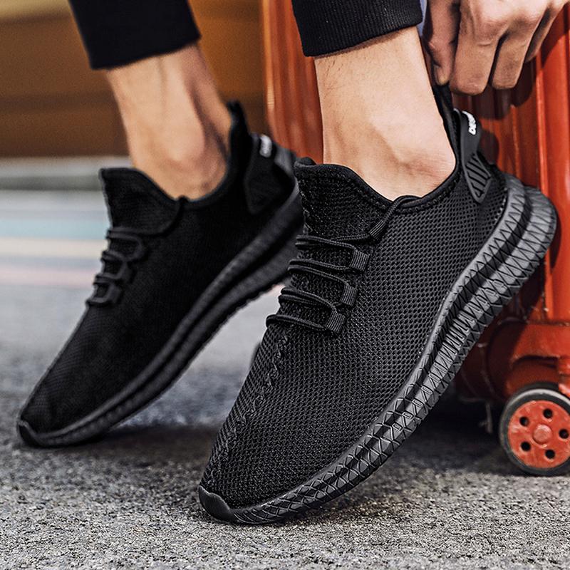 39-47 Men's Breathable Lightweight Sports Shoes Fitness Running Shoes