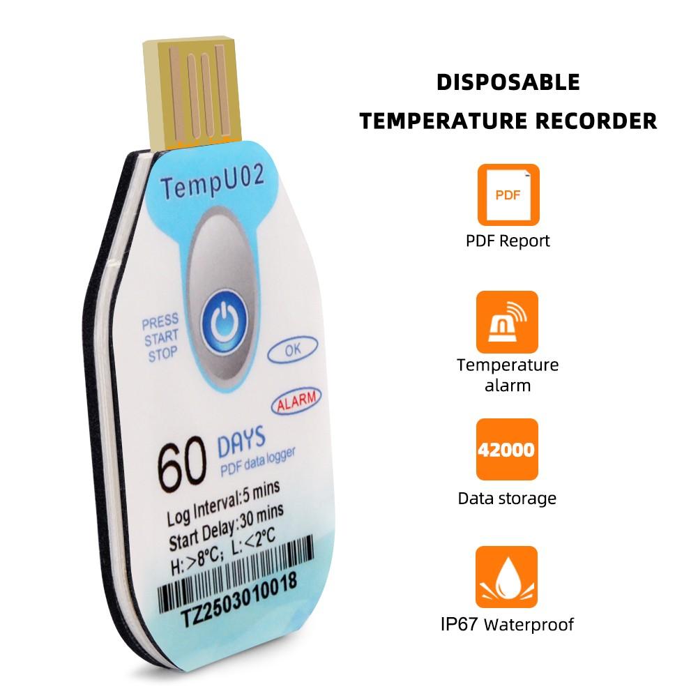 Data Logger Temperature Data Logger PVC Strong USB 2.0