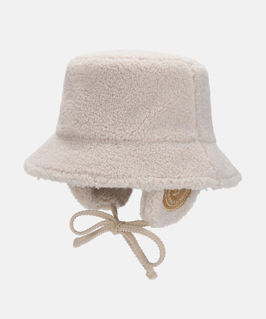 Hwaiteusaenjeu Unisex Fleece Earmuff Bucket Hat New Skadi (6 Colors)