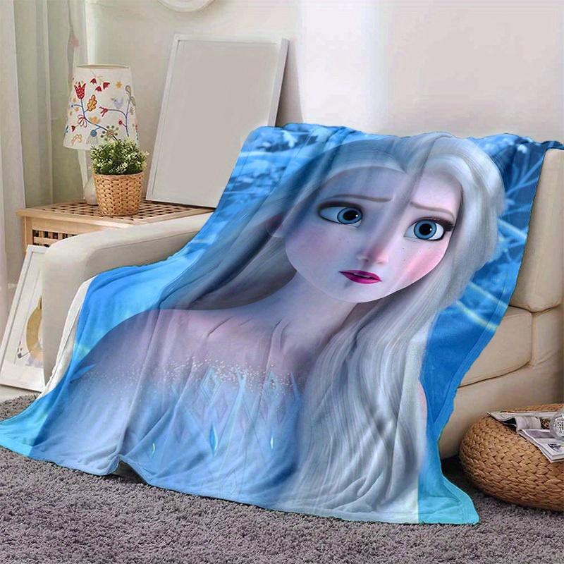 1pc, Elsa Frozen Queen Elsa Blanket Home Decor, Couch Throw, Outdoor Blanket, Gift for Friends, Coverlet Perfect for Bedroom, Living Room,
