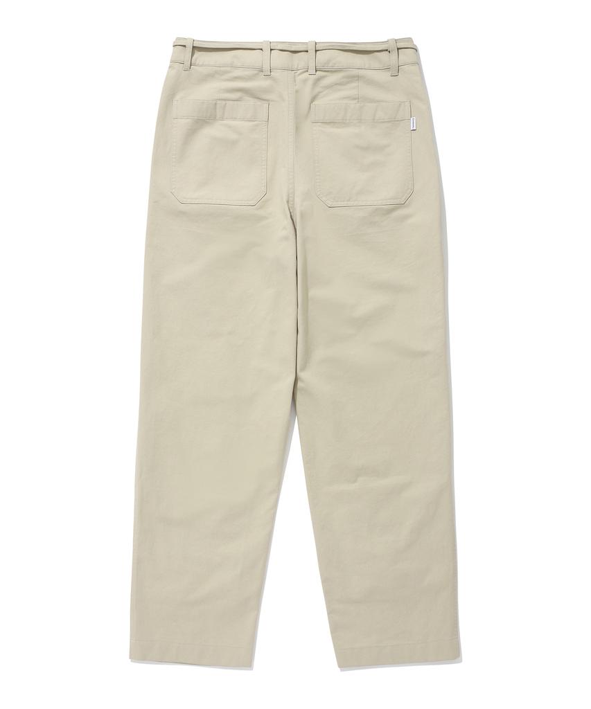 COVERNAT Fatigue Regular Pants Beige