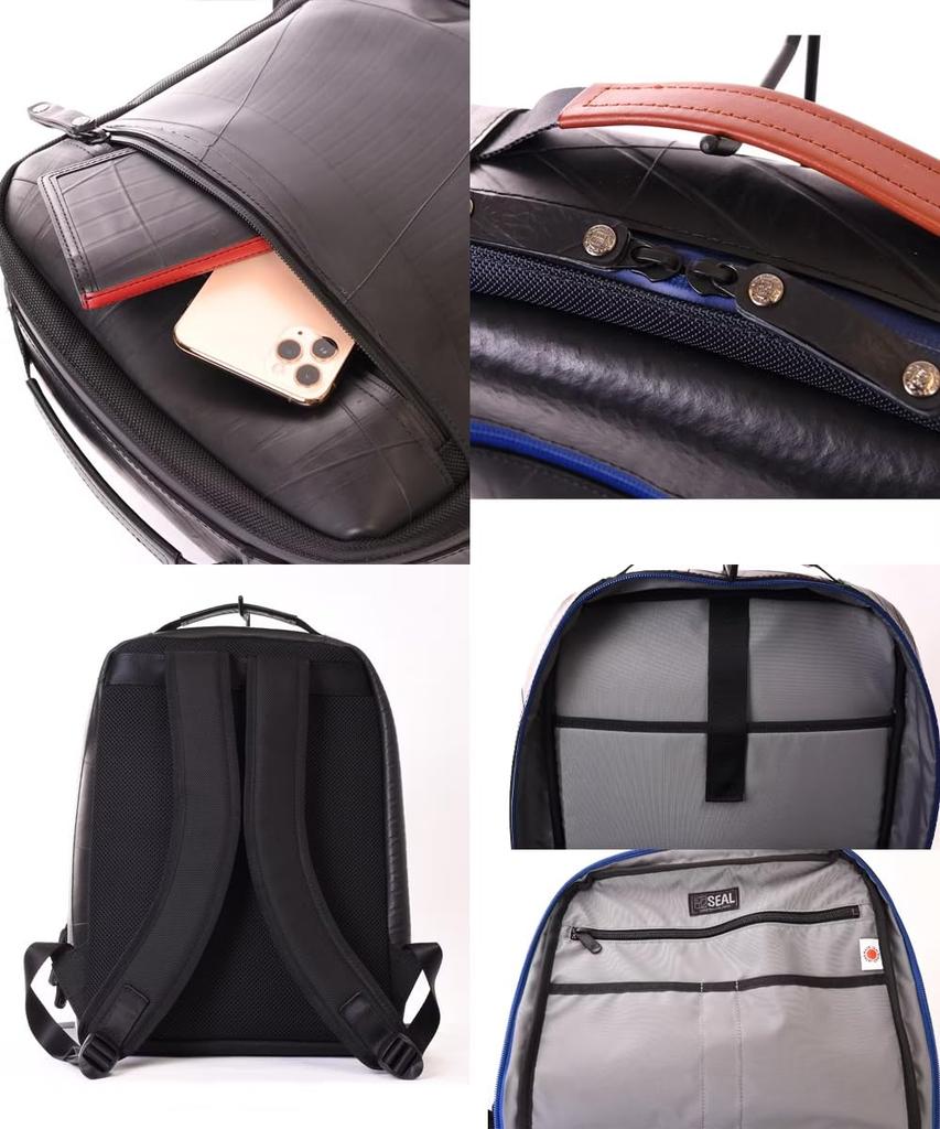 Waterproof Business PC Business Backpack [SEAL] Backpack, 2-Way Design, Men's Case, Bag, PS-181SNV
