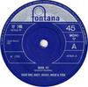 7inch Record DAVE DEE, DOZY, BEAKY, MICK & TICH - Bend It! TF746 Fontana 1966 UK Rock Used