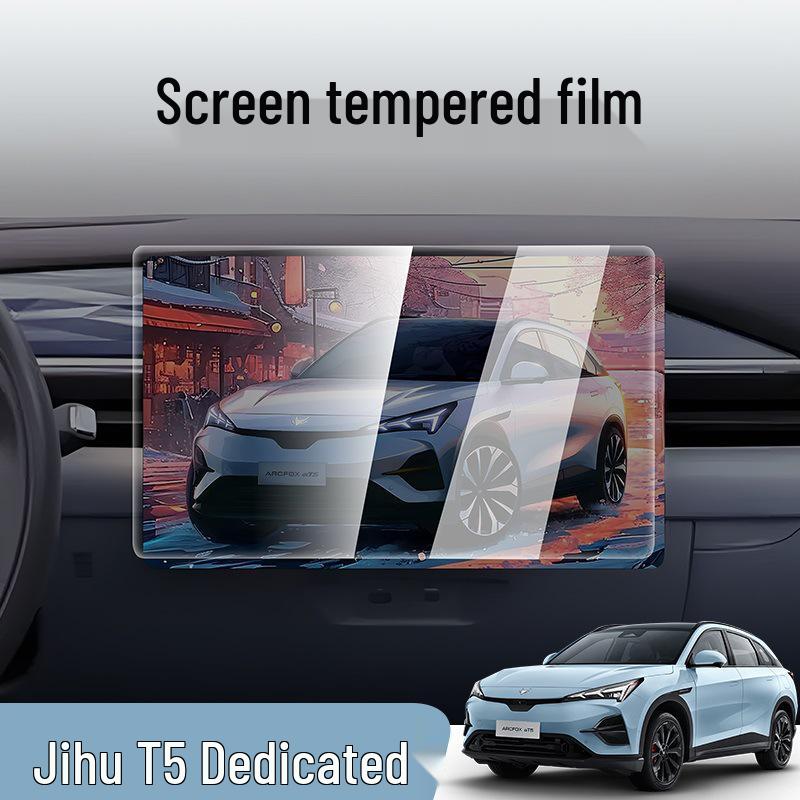 Tempered Film for Lynk & Co 09 Center Console Navigation and Instrument Panel