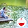12Pcs Round Fishing Floats Mixed Sizes Lightweight High Visibility Red White Buoyancy Ball Buoy Bobber Float Saltwater Freshwater Carp Fishing