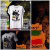 Haile Selassie I Reggae Rastafari, Jamaica, Jamaican Rastafarian Lion Unisex T-Shirt