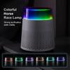 Air Purifier for Home Smart Display Negative Ions H13 HEPA Filter 26dB Filtration System Air Cleaner Pet Hair Bedroom