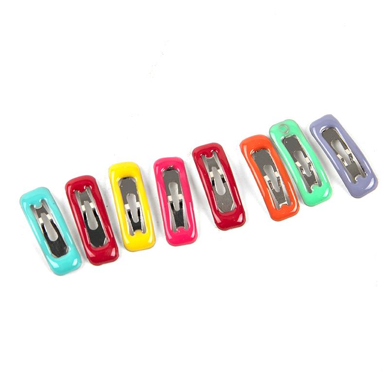 Color Mini Rectangular Clip Handmade Diy Hand -Made Card Doll Pet Clip